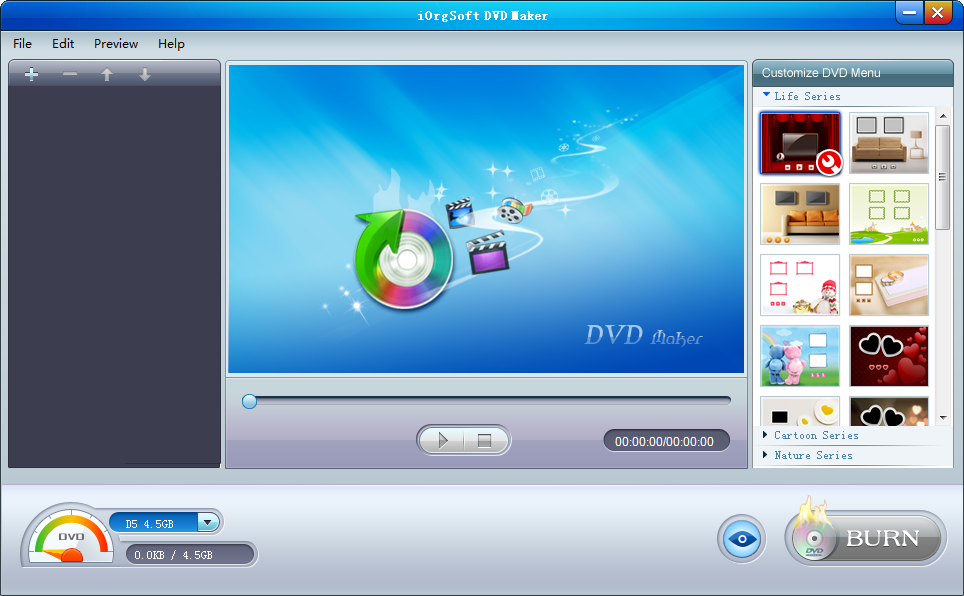 DVD制作工具(iOrgSoft DVD Maker) v4.5.0 官方最新版0