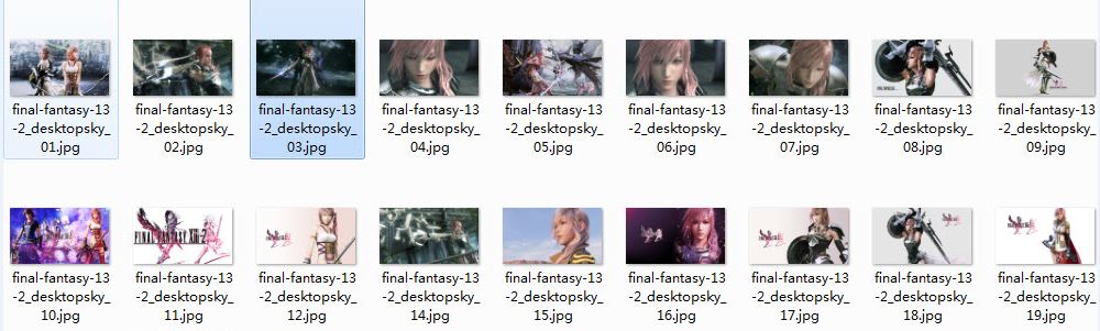 最终幻想13-2(Final Fantasy XIII-2)1080P高清无水印壁纸 0