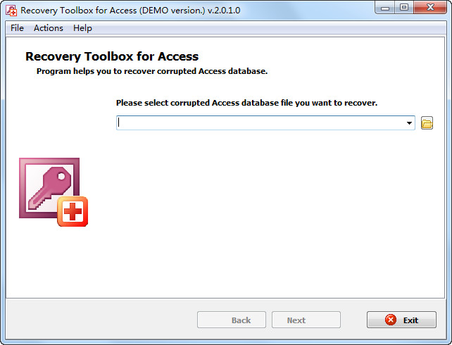 Access数据恢复工具(Recovery Toolbox for Access) v2.0.1.0 官方安装版0