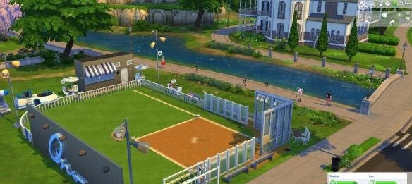 模拟人生4(The Sims4)麦肯内斯小型棒球场MOD v1.0 绿色版2
