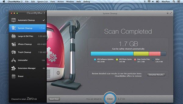 CleanMyMac for mac v2.3 正式版_Mac下最强大的系统清理工具0