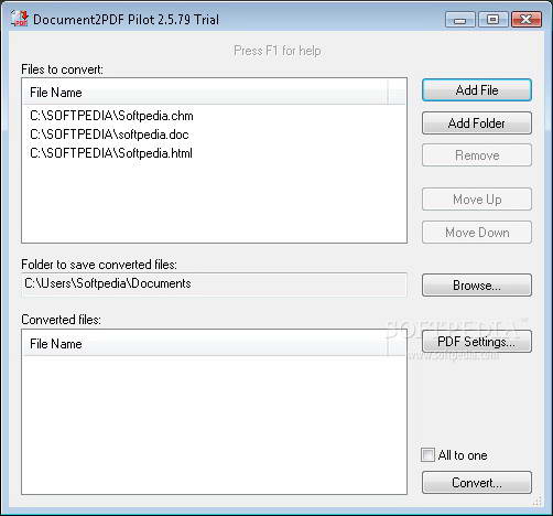 Document2PDF Pilot(PDF文件转换工具) v2.19 官方免费版0