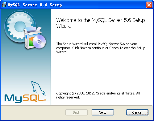 MySQL数据库 v5.6.19 for Windows x32 英文官方安装版0