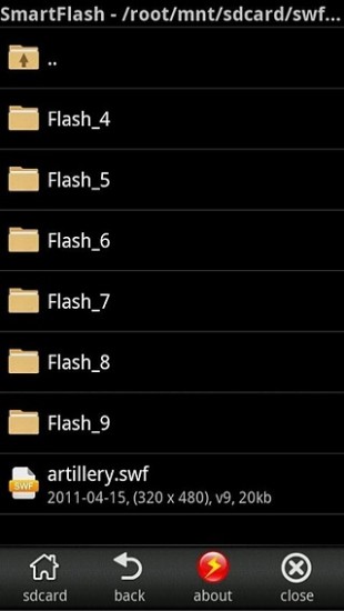 smartswf手机版(智能flash播放器) v2.1.0 中文版2