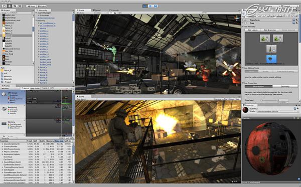 Unity3D(3D游戏开发工具和游戏引擎套件) v3.0 英文特别版0