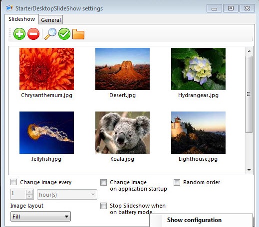 Starter Desktop SlideShow(win7壁纸自动换) v1.0.0.3 正式版0