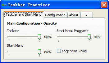 PX.Taskbar Transizer v1.0 绿色免费版0
