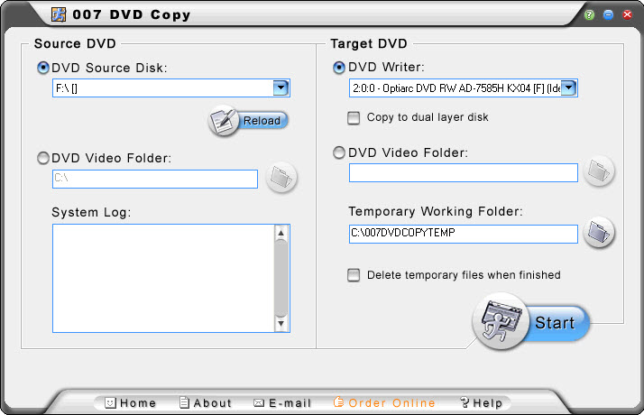 007 DVD Copy(DVD光盘复制刻录) v5.85 英文特别版_视频拷贝加密0