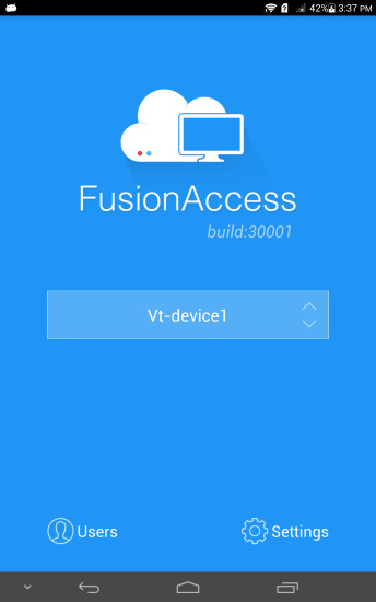 fusionaccess华为云桌面 v1.8.10003.0 安卓手机版0