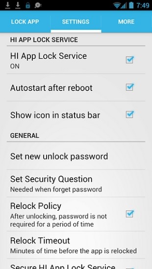 HI应用锁(HI App Lock) v3.0 安卓版0