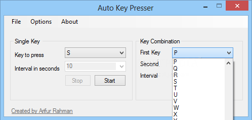 Auto Key Presser自动按键工具 v0.0.6 免费版0