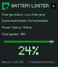 Battery Limiter笔记本充电保护工具 v1.0.1.26 免费版0