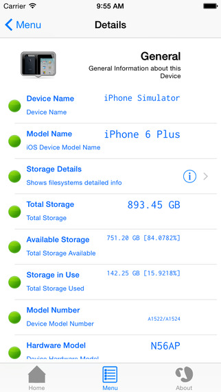 lirum device info lite iphone版(利落检测器) v4.7.0 苹果手机版1