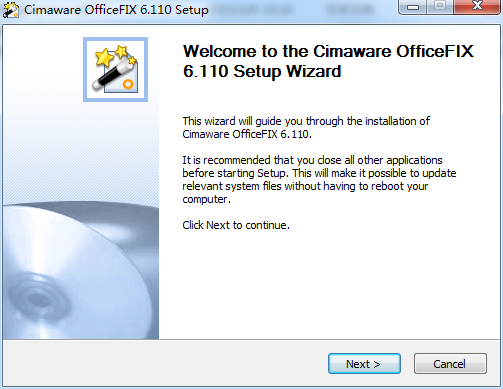 Cimaware OfficeFIX(Office修复工具) v6.110 免费版0