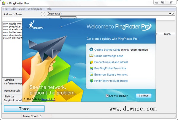 PingPlotter Pro 5.24.3.8913 download the new for mac