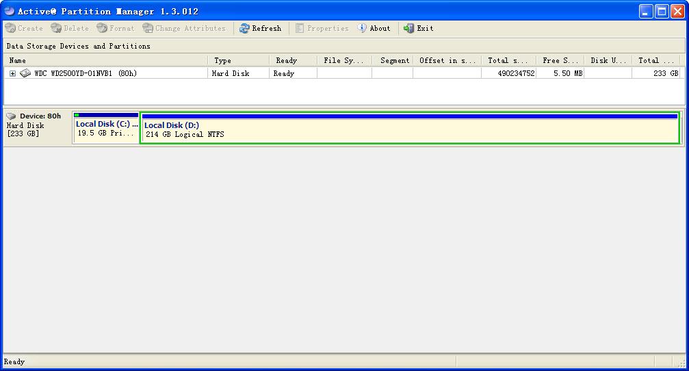 多功能磁盘分区管理器(Active@ Partition Manager) v1.0.3.12 官方安装版0