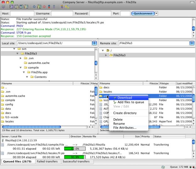 苹果电脑FTP客户端(FileZilla for Mac) v3.10.1.1 官方多国语言版0