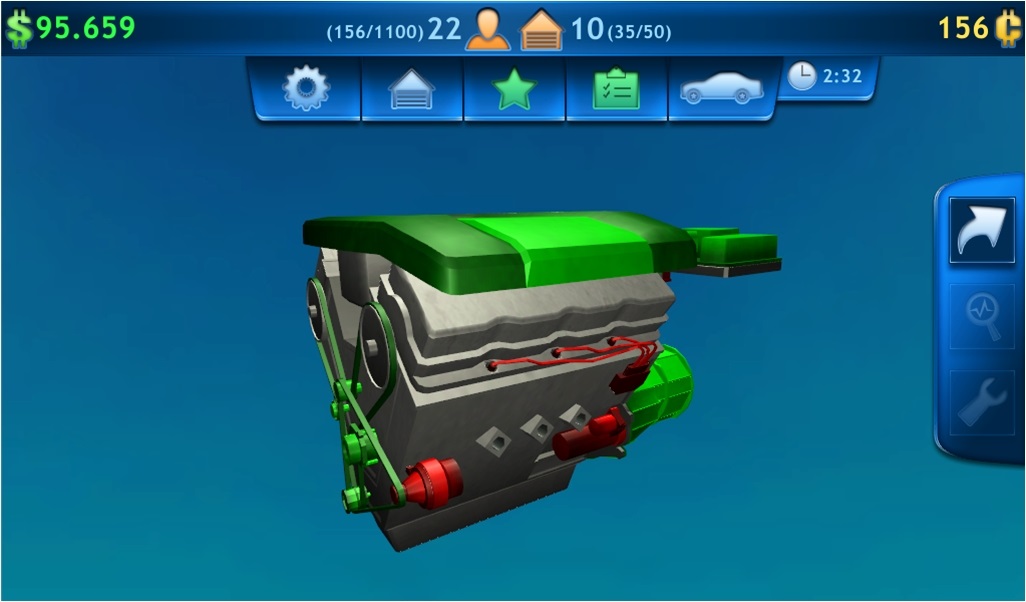 汽车修理工模拟2014汉化版(car mechanic simulator 2014) v1.3 安卓修改版2