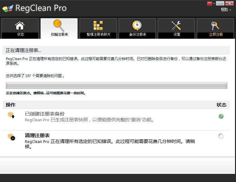 RegClean Pro v6.21.65.2703 官方版0
