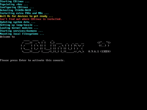 CDlinux(移动u盘启动系统) v0.9.7.1 迷你版_紧凑的Linux迷你发行版0