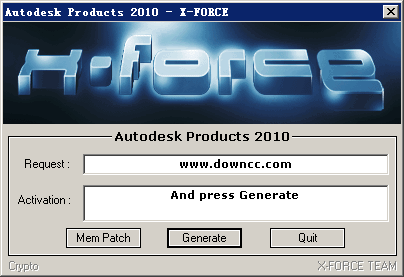 autodesk2010注册机 通用版_x86/x640