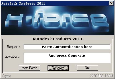 autodesk2011注册机 for 32/64位0