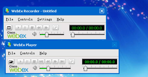 webex recorder and player(webex录制器) v3.17 官方最新版_屏幕录制软件0