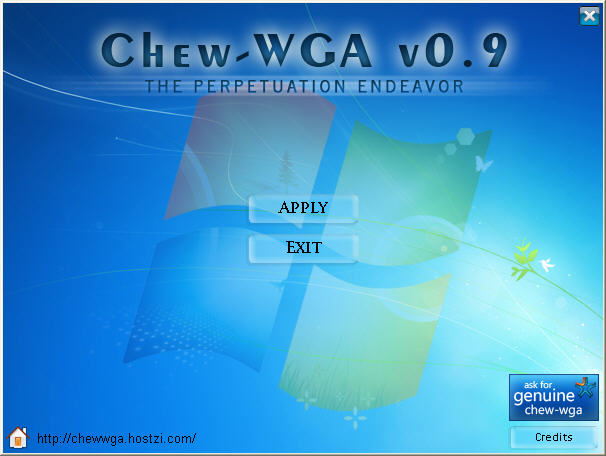 chew wga激活工具 v0.9 英文绿色免费版1