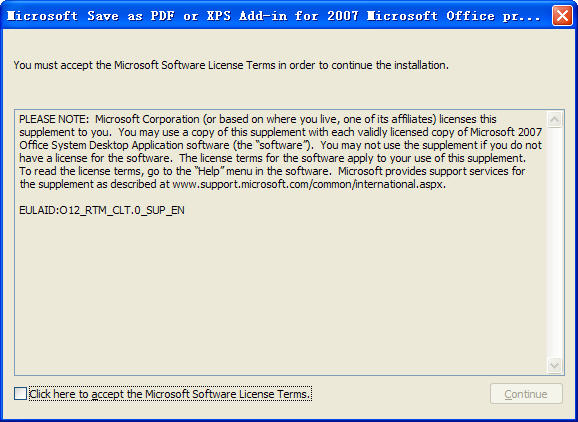office2007另存为pdf插件 安装版0