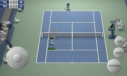 火柴人网球中文版(Stickman Tennis) v1.0 安卓版1