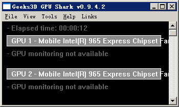 gpu shark(监视显卡温度工具) v0.22.2.0 英文免费版0