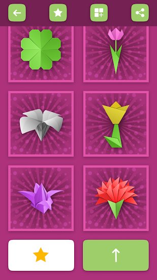 折纸花卉纸计划软件(Origami Flowers) v1.2 安卓版0