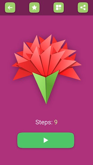 折纸花卉纸计划软件(Origami Flowers) v1.2 安卓版1