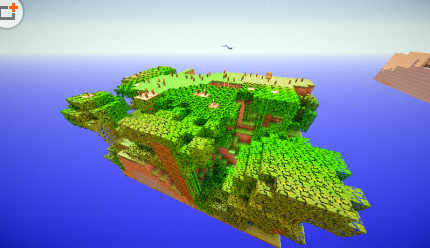 我的世界空岛生存地图 mod绿色版0