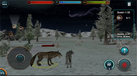 愤怒的狼模拟器无限金币修改版(Angry Wolf Simulator 3D) v1.1 安卓版3