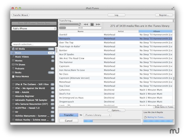 Ipod itunes for mac v4.9.38 苹果电脑版0