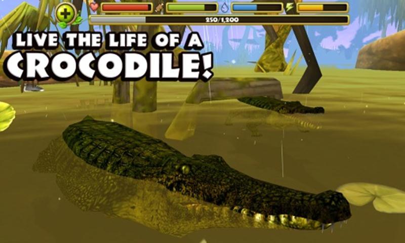 鳄鱼模拟器无限生命(CrocodileSim) v1.1 安卓版1