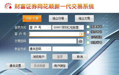 財(cái)富證券同花順新一代0