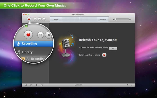 Music Recorder for mac v1.1.5 蘋果電腦版_音樂錄制軟件 0