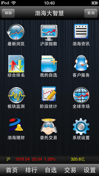 渤海�C券大智慧ios版 v9.12 iphone手�C版 2