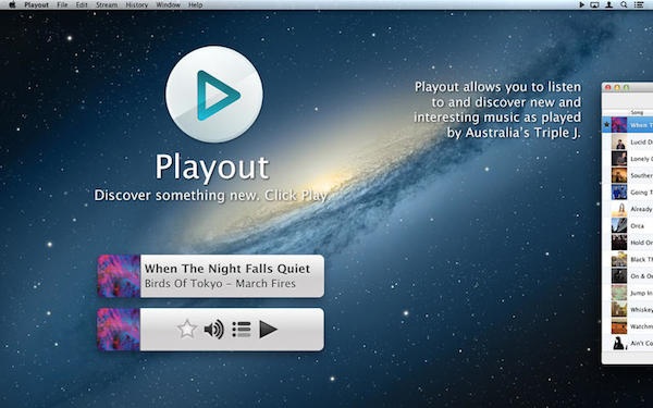 Playout for mac v1.0.2 蘋果電腦版 0