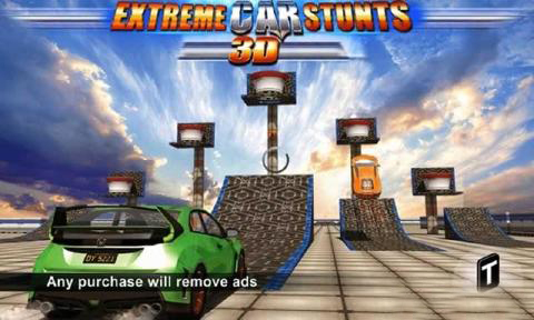 極速特技飆車3d(Extreme Car Stunts 3D) v1.3 安卓無限金幣版 2