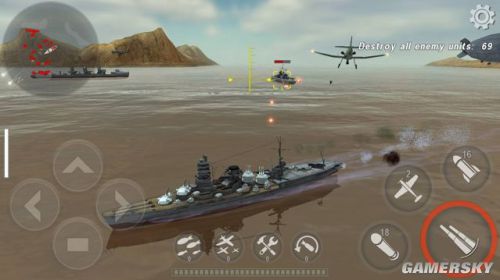 3d直升机炮艇战正版中文版 v2.3.6 安卓版0