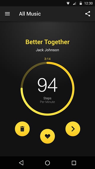 步伐(運(yùn)動(dòng)音樂(lè)播放器) v1.1.2 安卓版 1