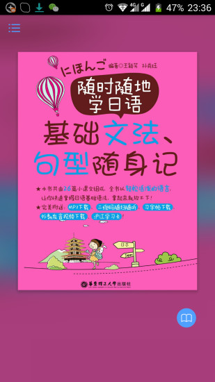 日語基礎(chǔ)文法與句型介紹app0