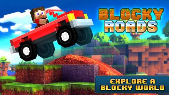 沙盒之路赛车游戏(Blocky Roads) v1.6.0 安卓版3