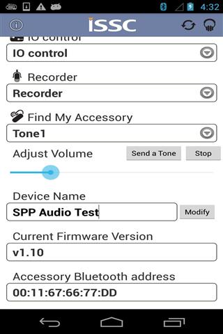 ISSC Audio Widget app v1.17 安卓版0