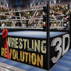 摔跤革命3d汉化版(Wrestling Revolution 3D)v1.590 安卓版