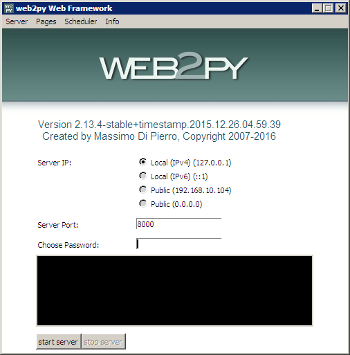 web2py免费版 v2.13.4 绿色版0