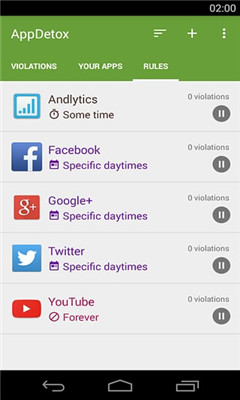 戒应用手机版(AppDetox) v2.0 安卓版1